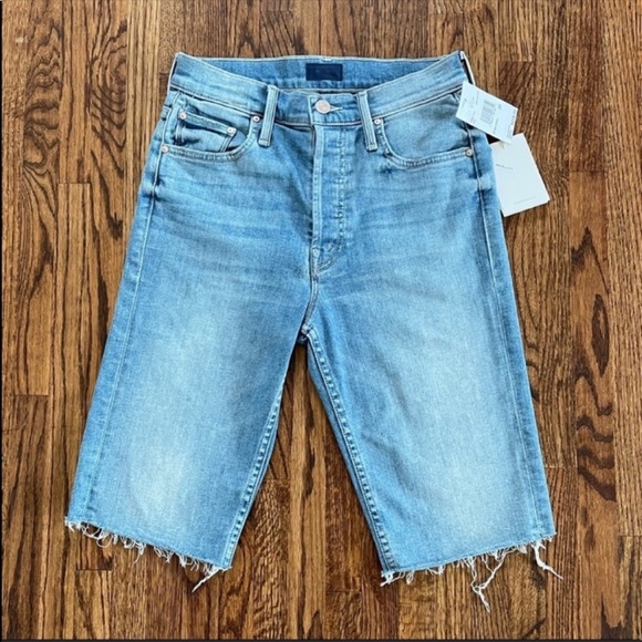 Mother Denim The Tomcat Bermuda Short in Jackpot NWT - Picture 6 of 9